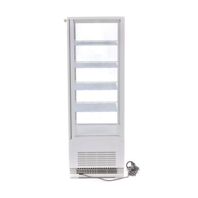 Maxima Lednice s vitrínou 43 cm - 98 l - bílá |  09400810